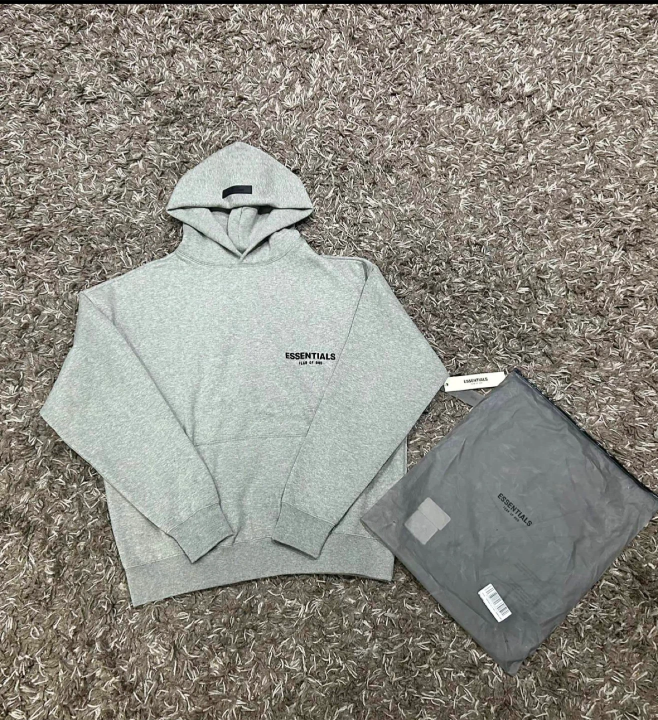 ESSENTIALS Fear of God Grey Hoodie