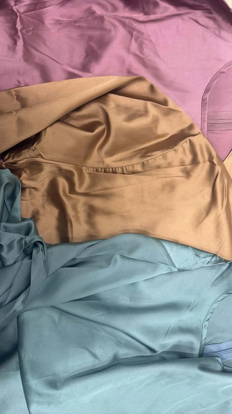 Women's Satin Maxi Dress - photo 5
