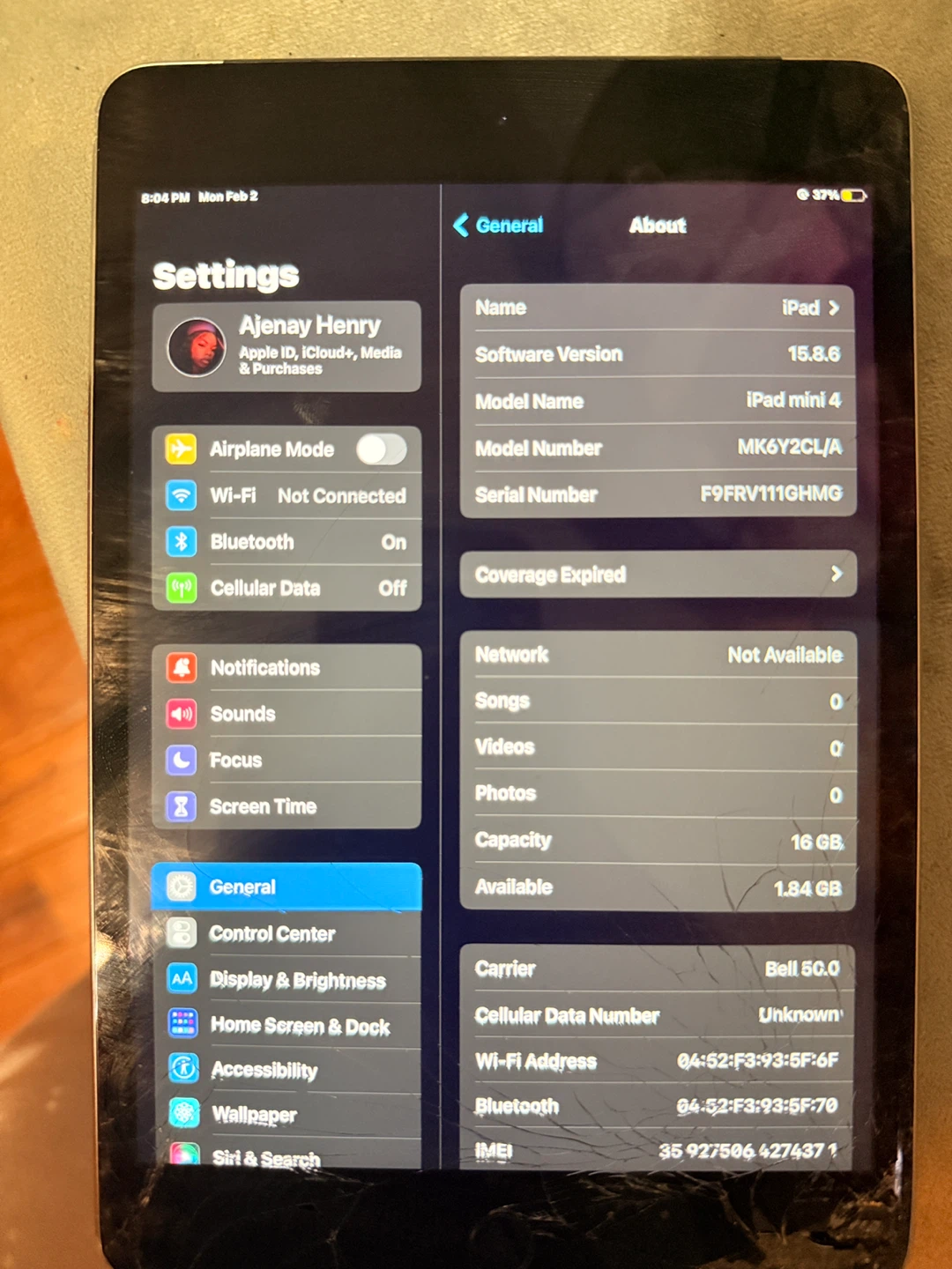 Apple iPad Mini 4 - 16GB - photo 3