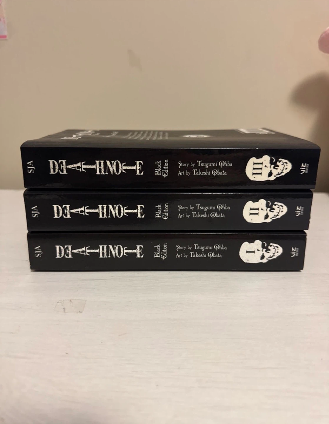 Death Note Black Edition Manga Volumes 1-6