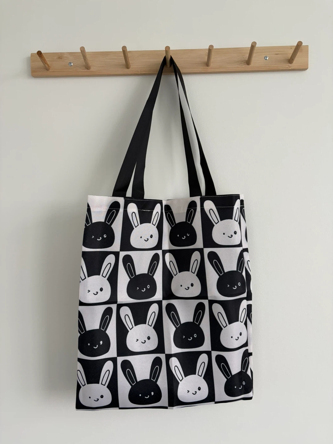 Bunny eco tote bag