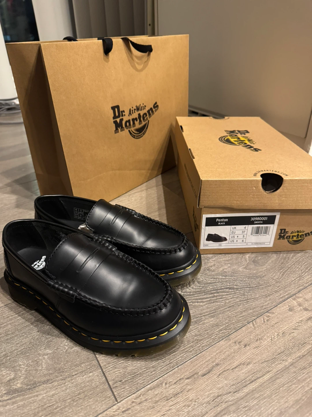 Dr. Martens Penton Smooth Leather Loafers Black - photo 2
