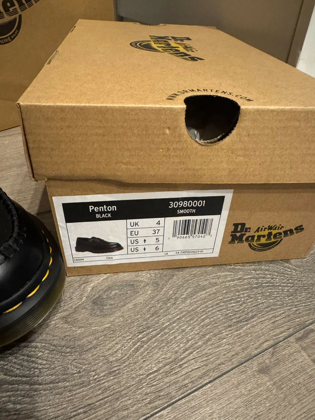 Dr. Martens Penton Smooth Leather Loafers Black - photo 3
