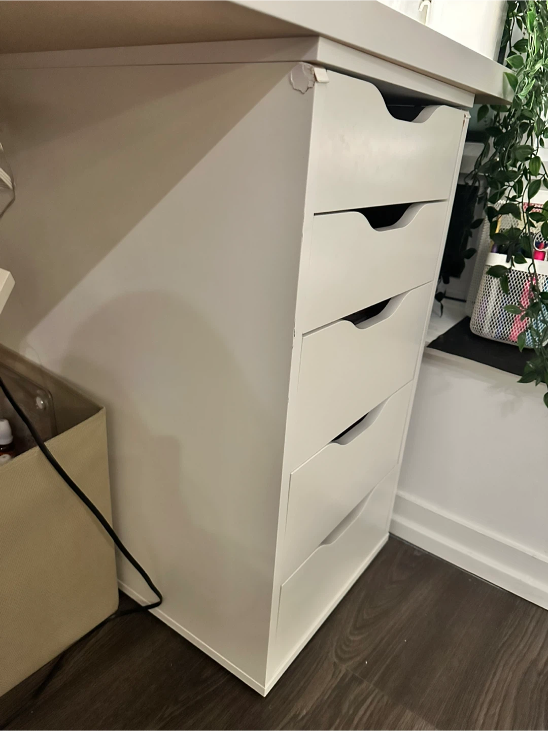 IKEA ALEX 5-Drawer work desk - photo 2