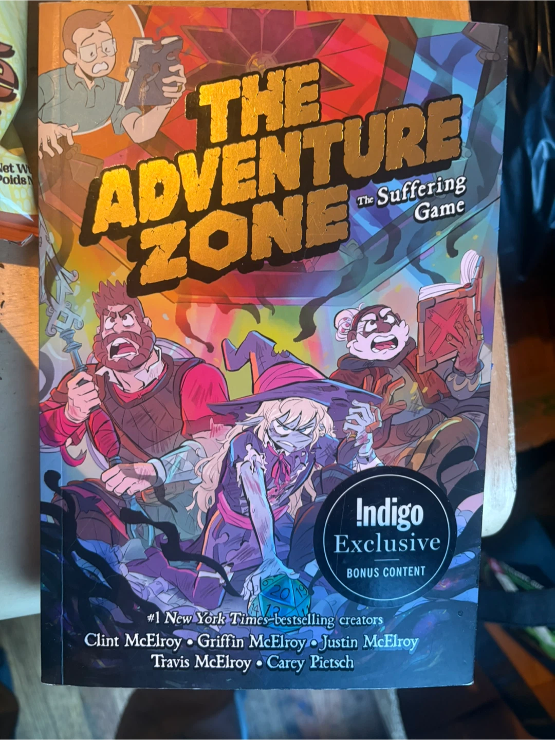 The Adventure Zone: The Suffering Game Indigo Exclusive Book