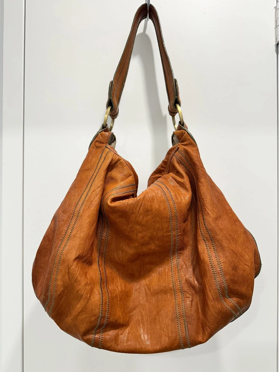7 For All Mankind Leather Hobo Bag - photo 5