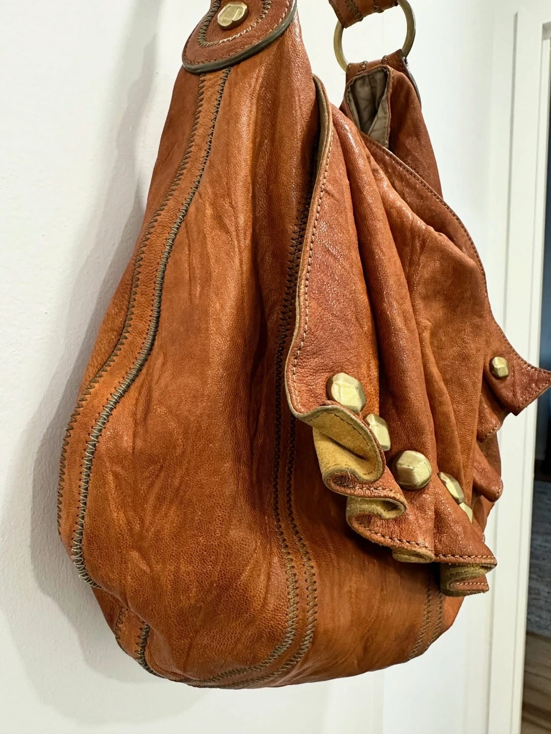 7 For All Mankind Leather Hobo Bag - photo 3