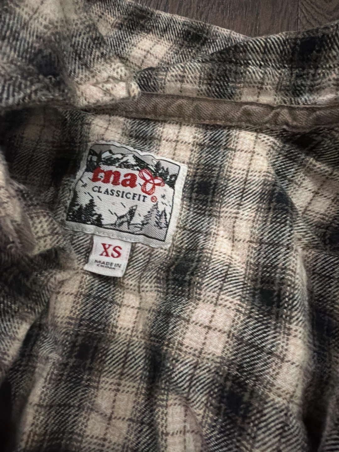 TNA ClassicFit Flannel Shirt XS - photo 2