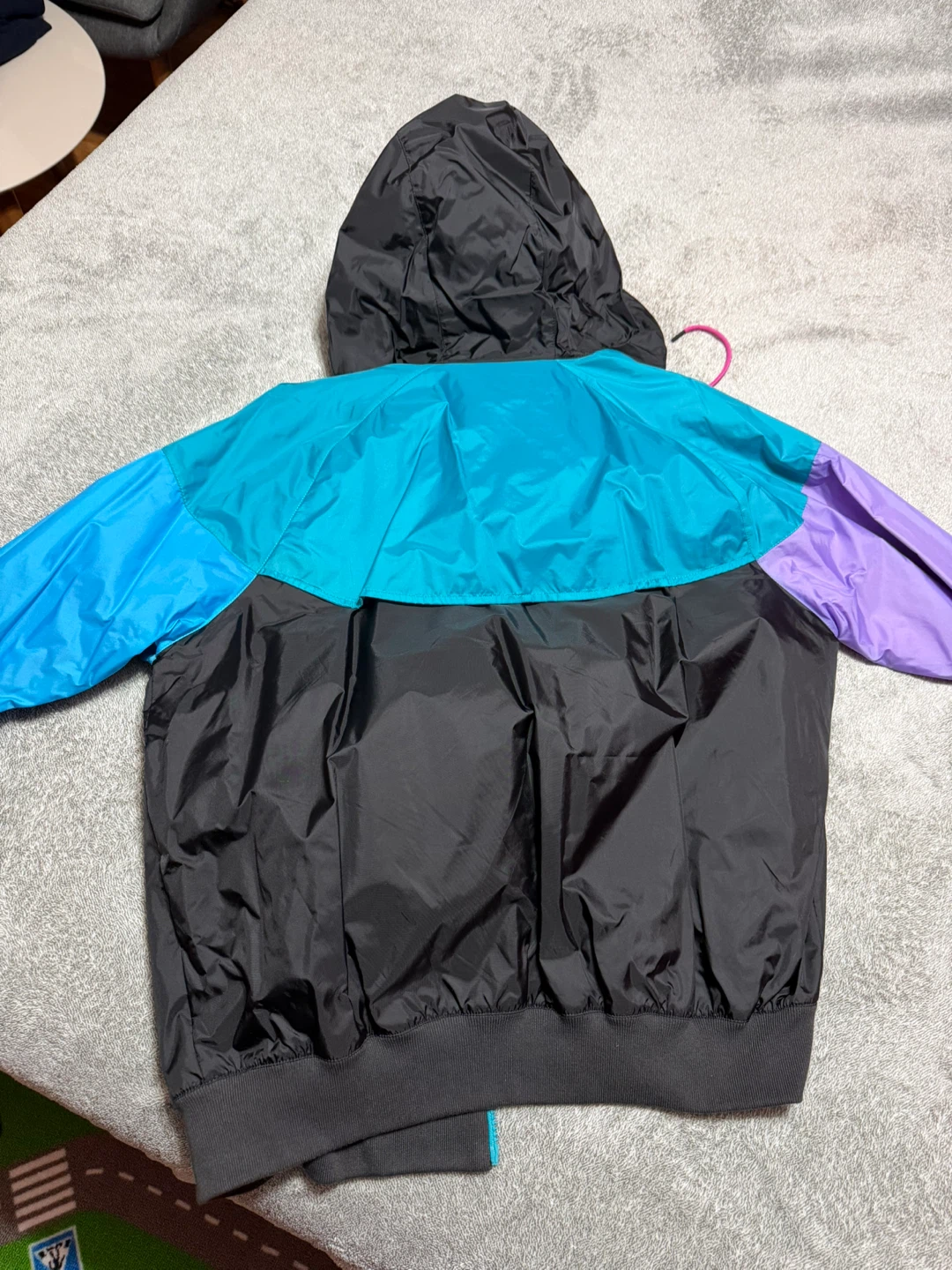 Nike Windbreaker Jacket Colour Block Full Zip Hooded - photo 3