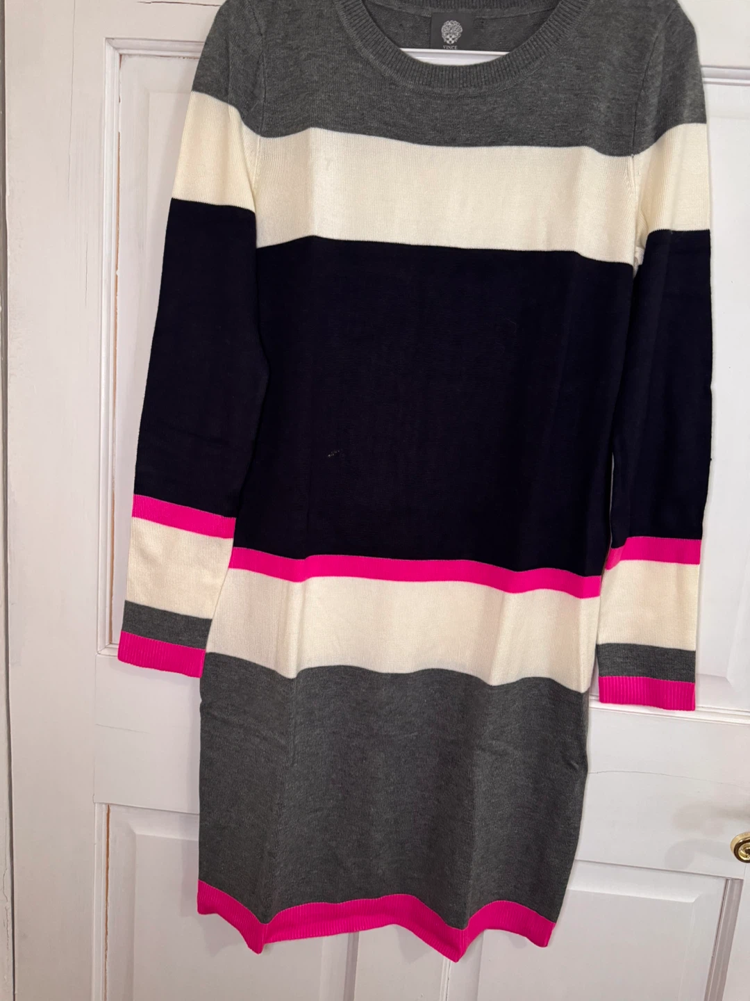 Vince Camuto Colorblock Sweater Dress Size S - photo 2