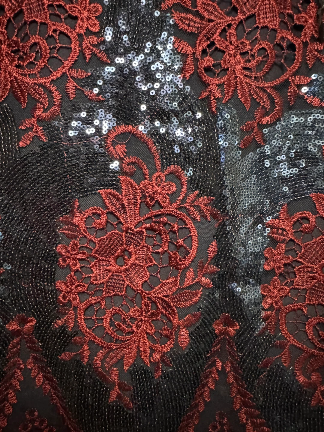 Patrizia Pepe Sequin Lace Pencil Skirt - photo 3