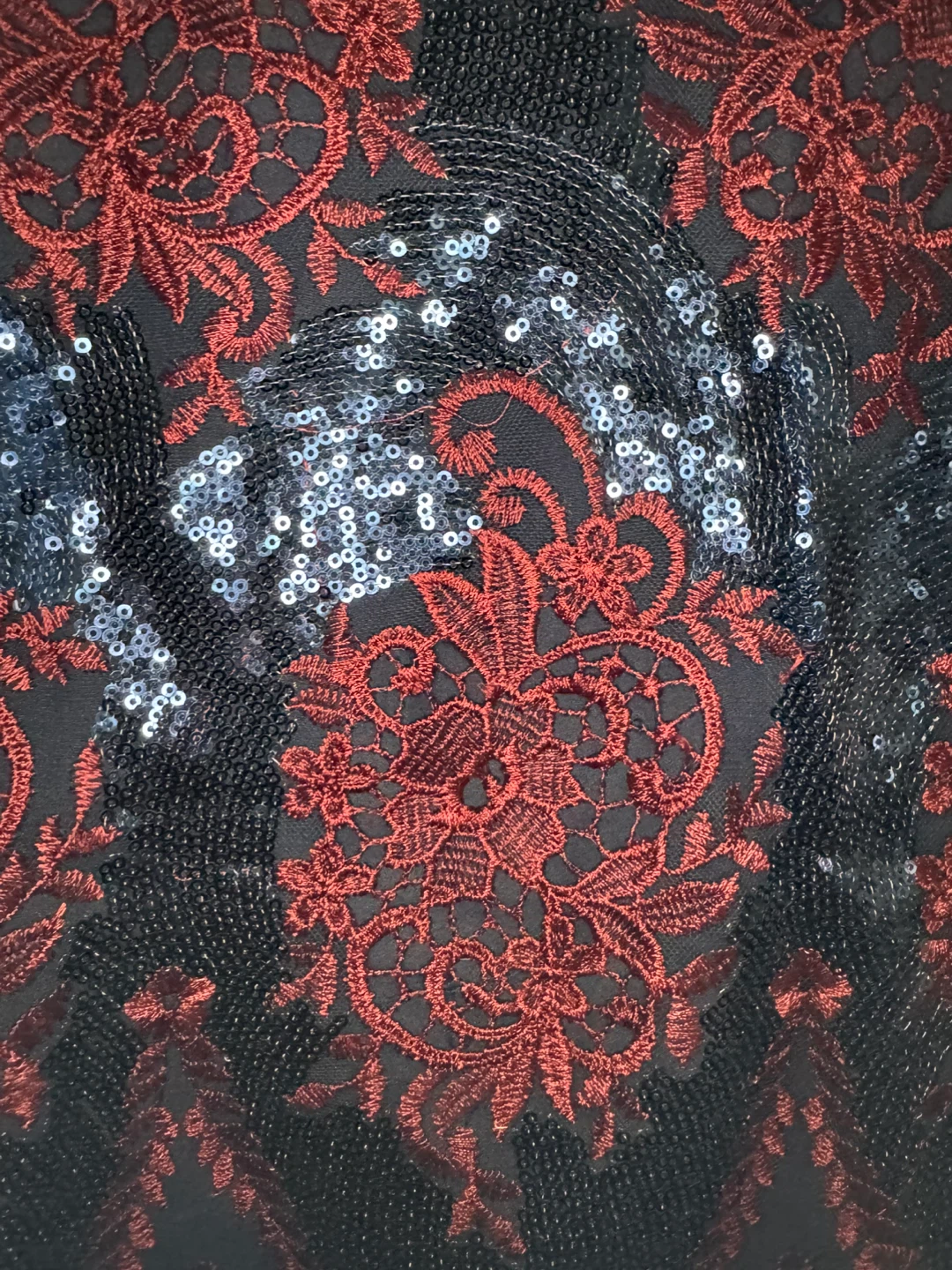Patrizia Pepe Sequin Lace Pencil Skirt - photo 2