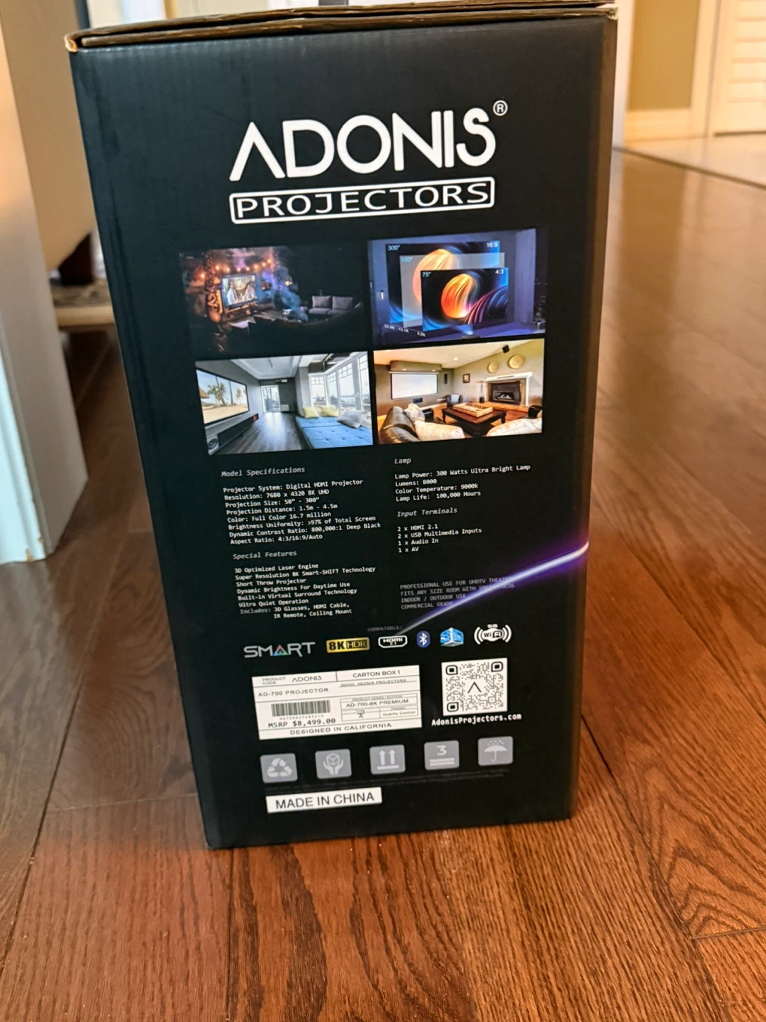 1 on 1 ADONIS AD-700 Laser Projector - photo 4