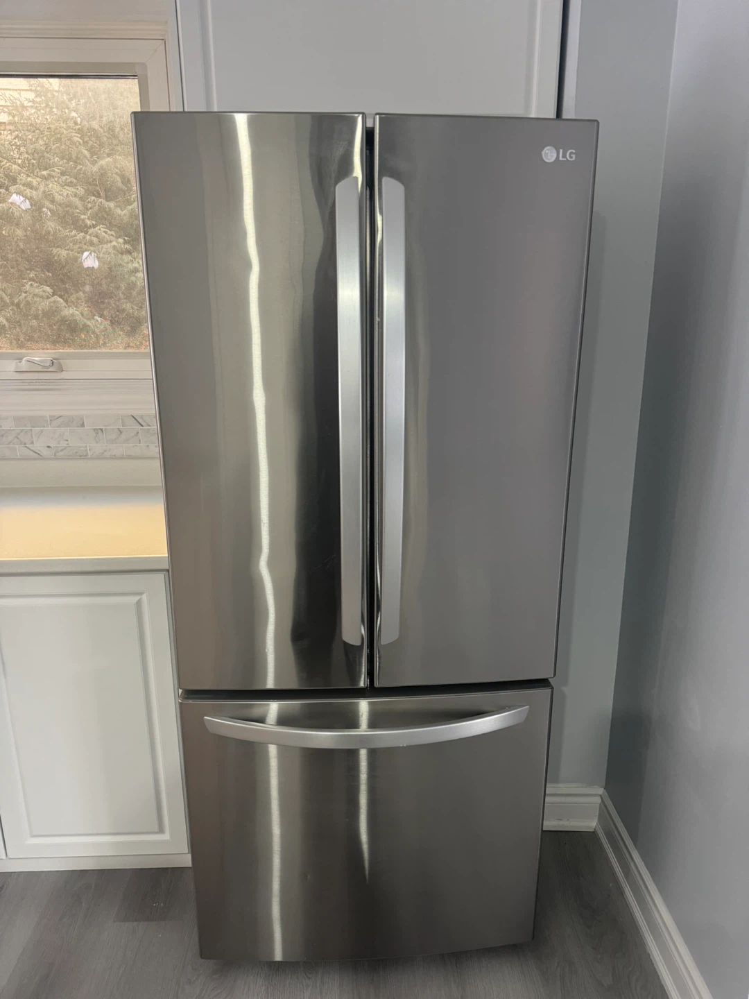 LG Stainless Steel French Door Refrigerator like New