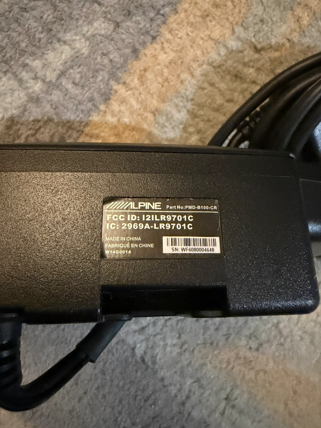 ALPINE PMD-DOK1 Docking Station – For BlackBird GPS PMD-B100 - photo 2