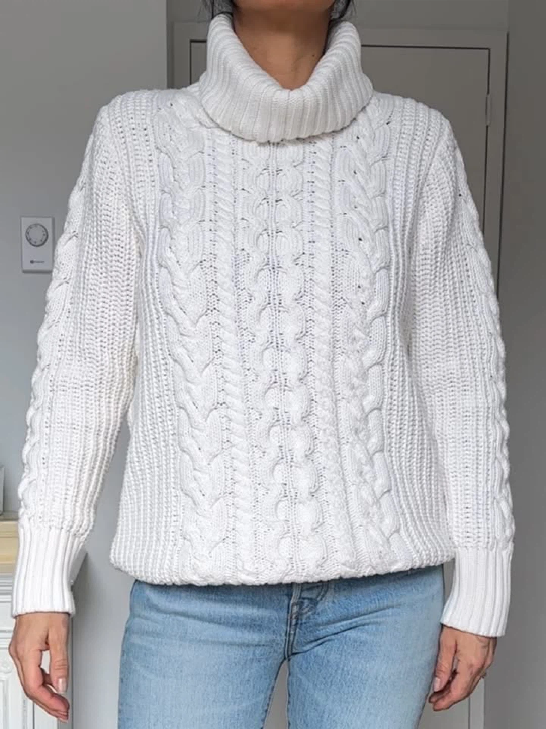 Y2K Gap Cable Knit Chunky Turtleneck - photo 3
