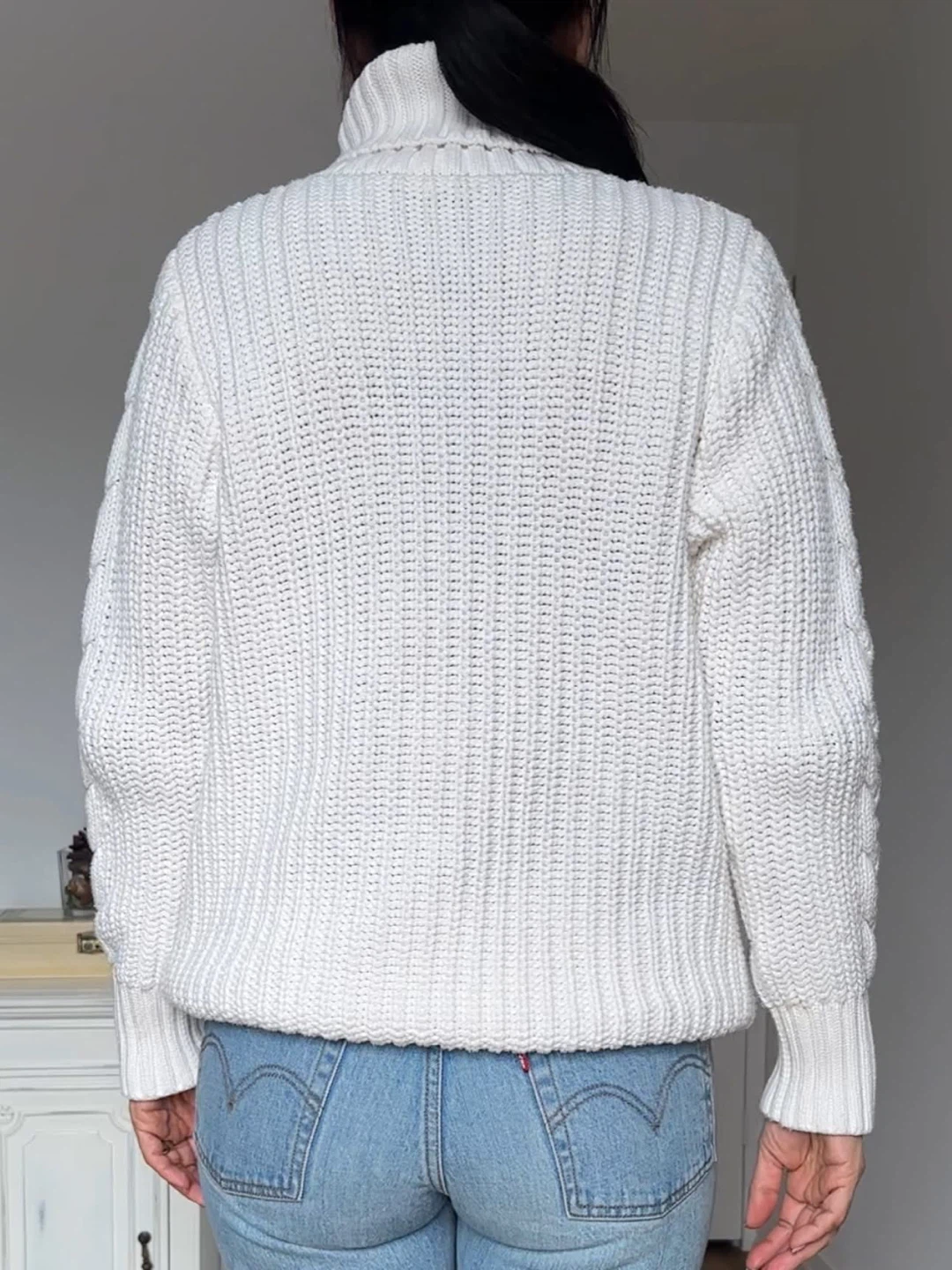 Y2K Gap Cable Knit Chunky Turtleneck - photo 5