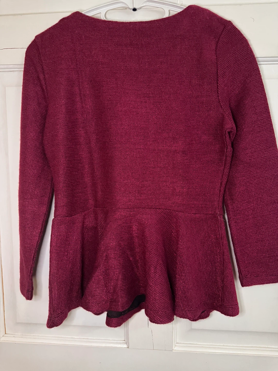 Dolce Vita Embellished Peplum Top Size S - photo 3