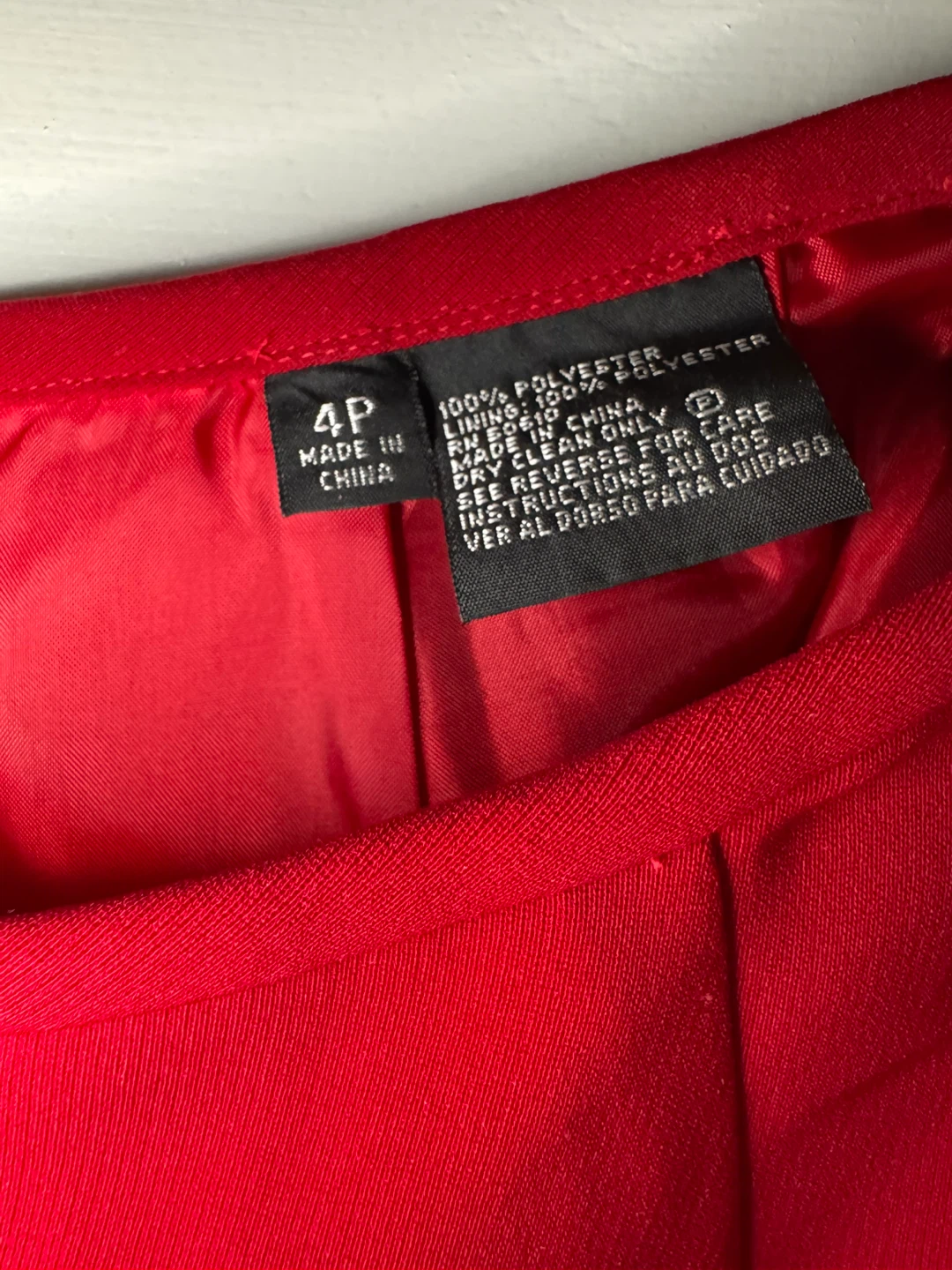 Kasper A.S.L. Petite Red Blazer and Skirt Suit Set - photo 2