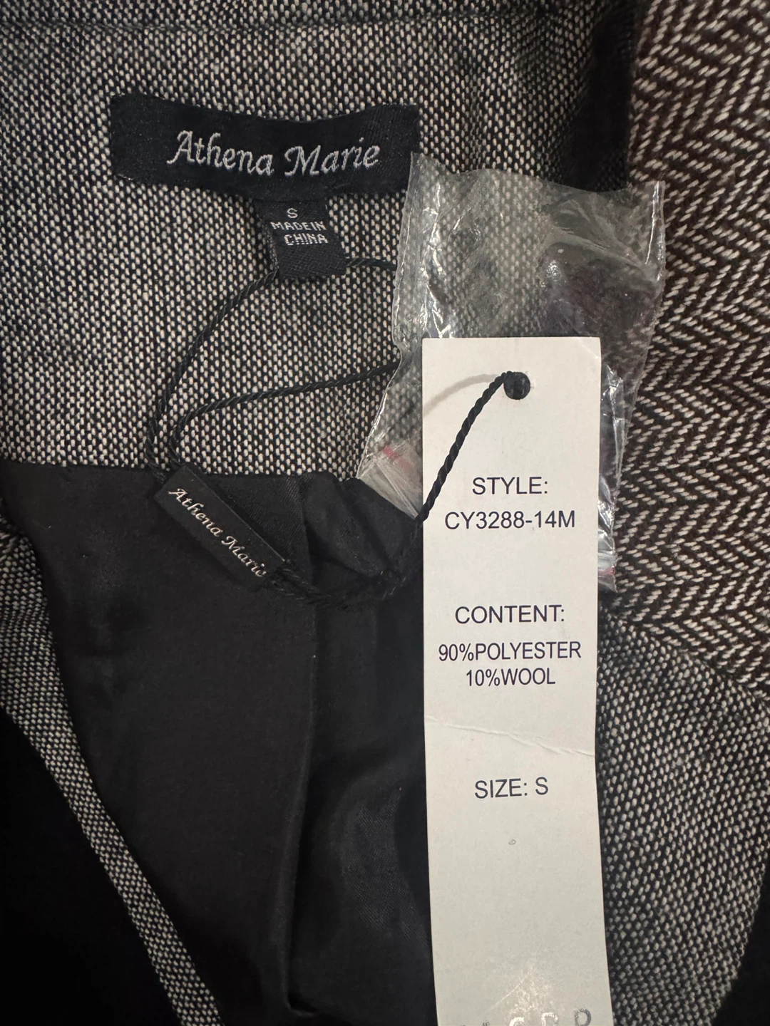 Athena Marie Women's Size S Blazer Jacket - photo 3