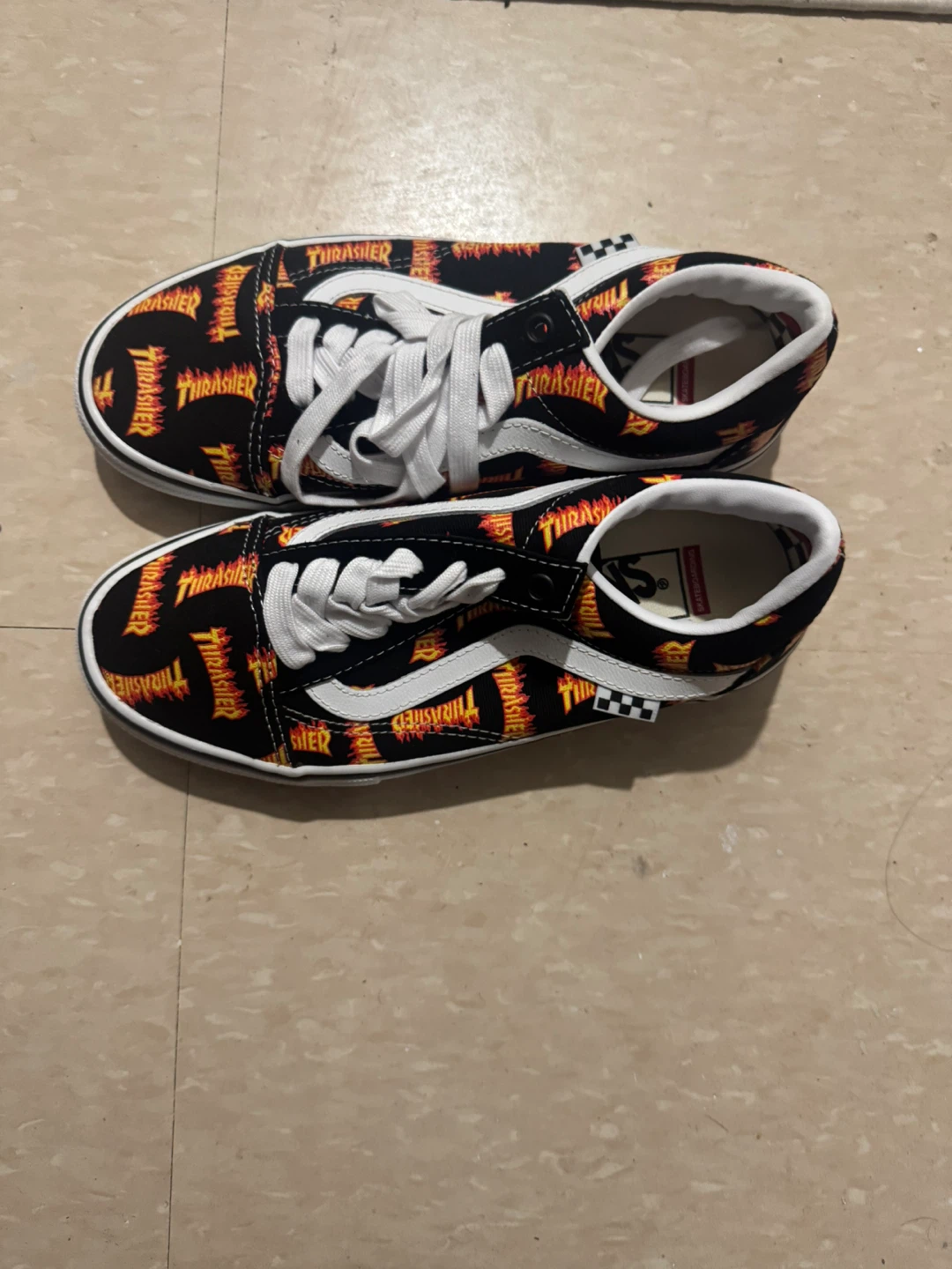Vans x Thrasher Old Skool Flame Skate Shoes - photo 3