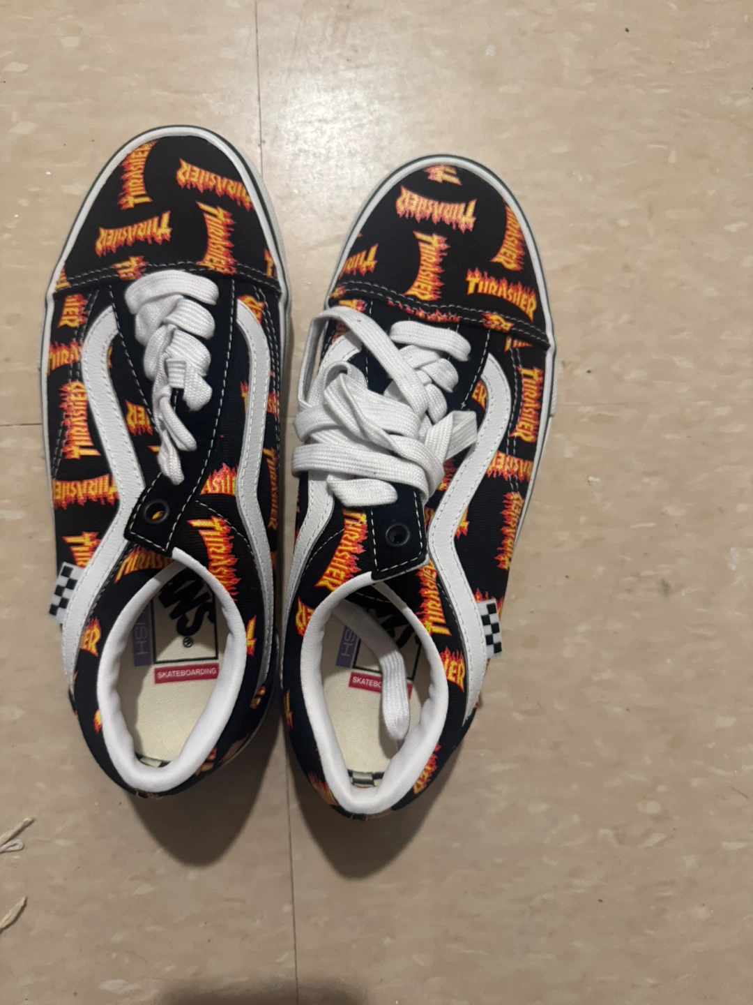 Vans x Thrasher Old Skool Flame Skate Shoes - photo 2