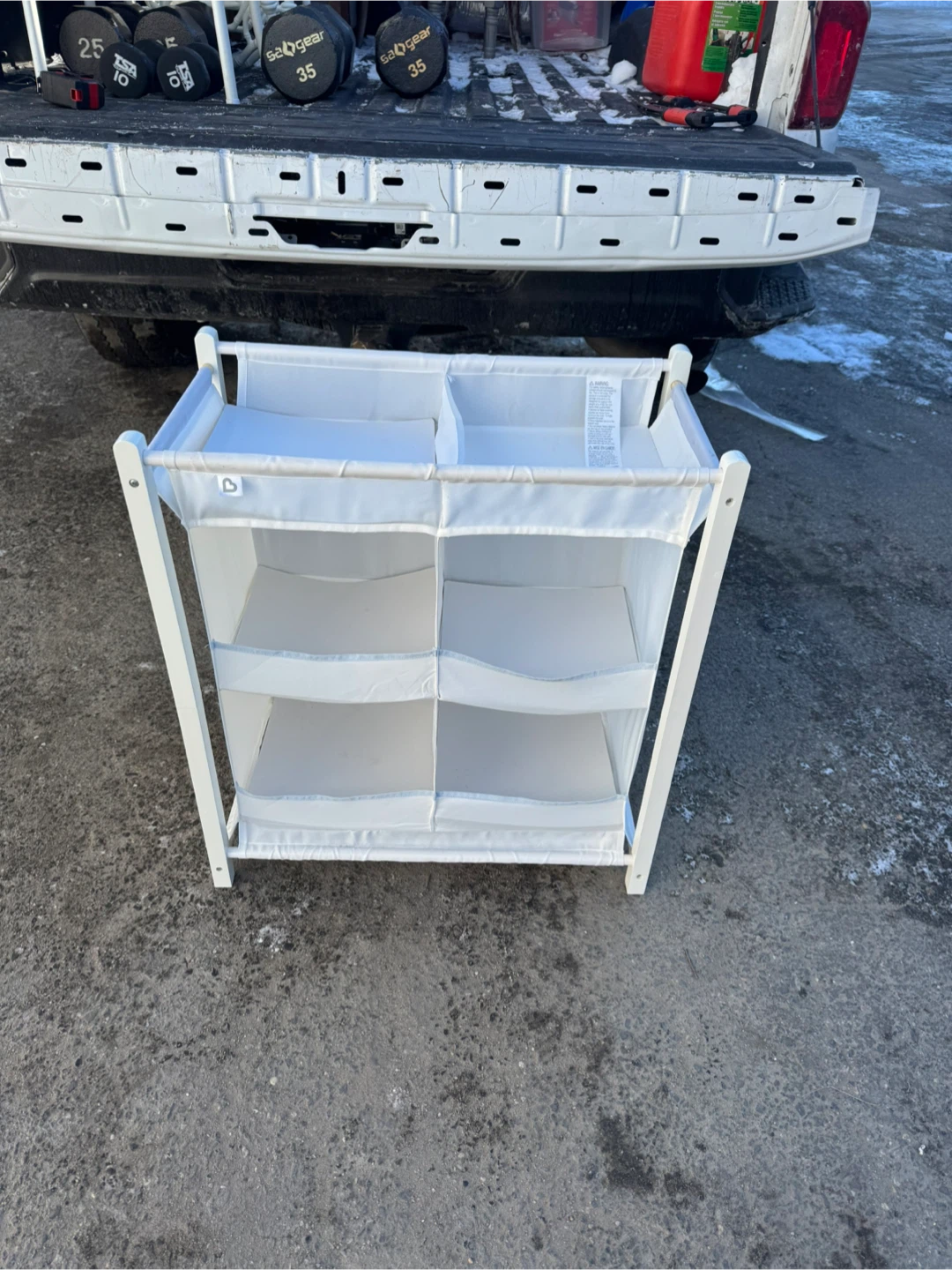 Baby Organizer Shelf Unit