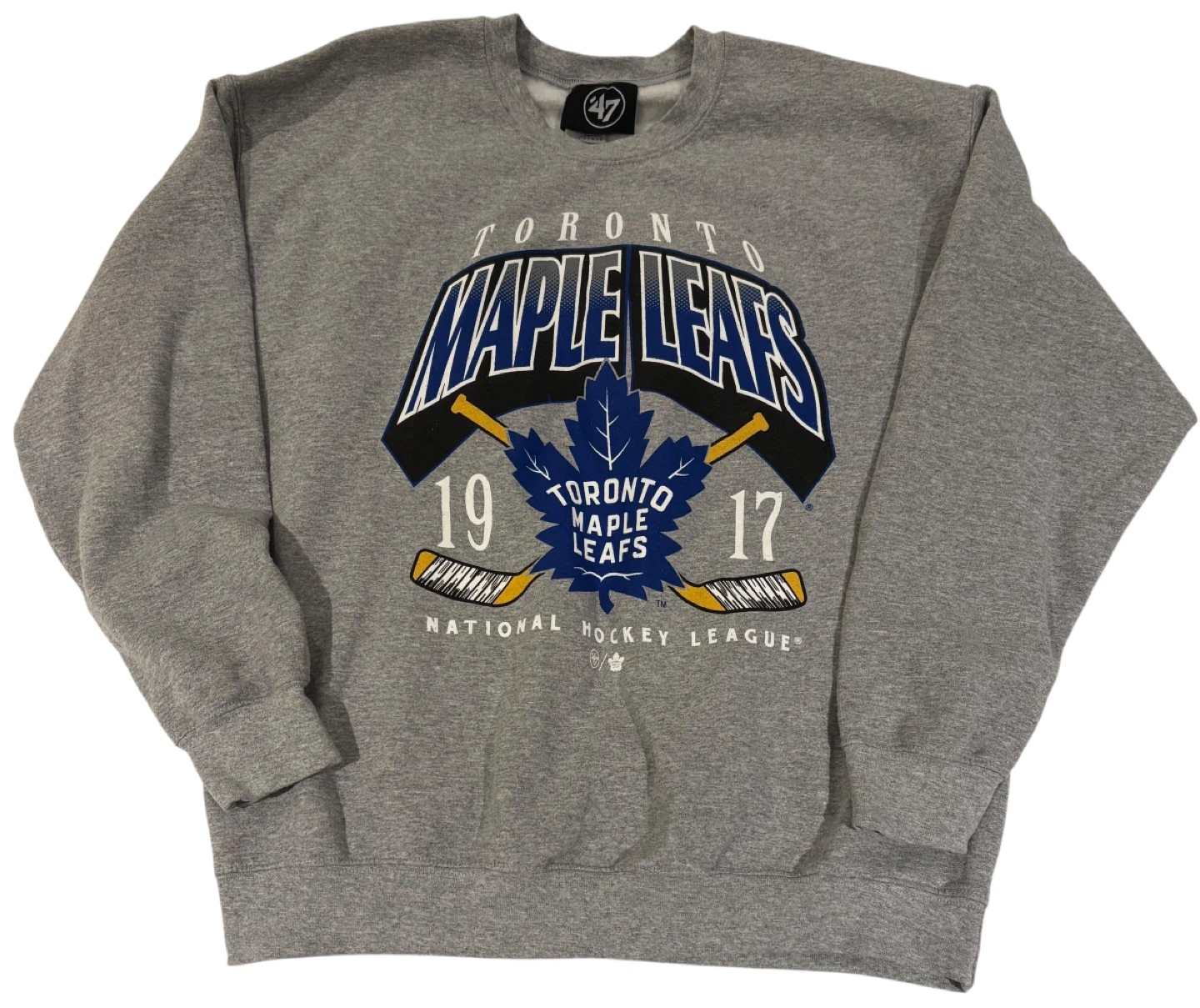 Toronto Maple Leafs '47 Brand Crewneck Sweatshirt - Large - photo 2