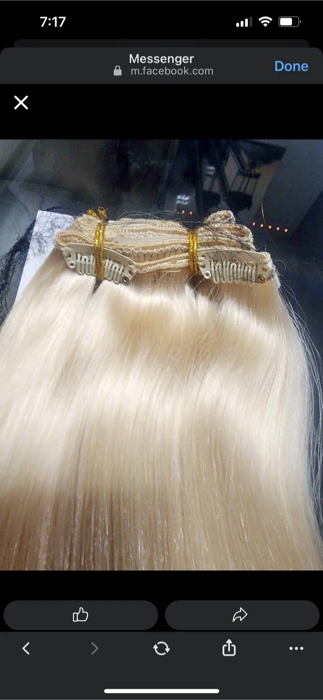 New SUYYA Clip In Hair Extensions - Blonde Human Hair - photo 4
