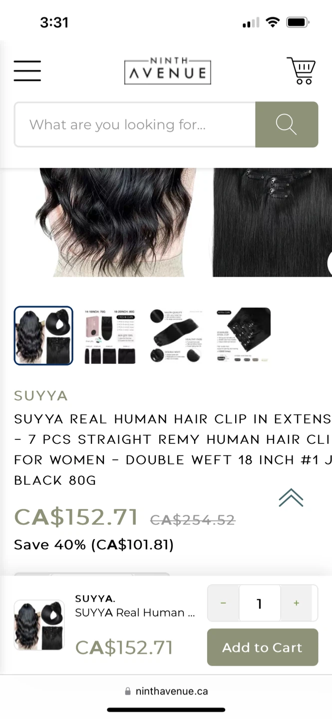 New SUYYA Clip In Hair Extensions - Blonde Human Hair - photo 5