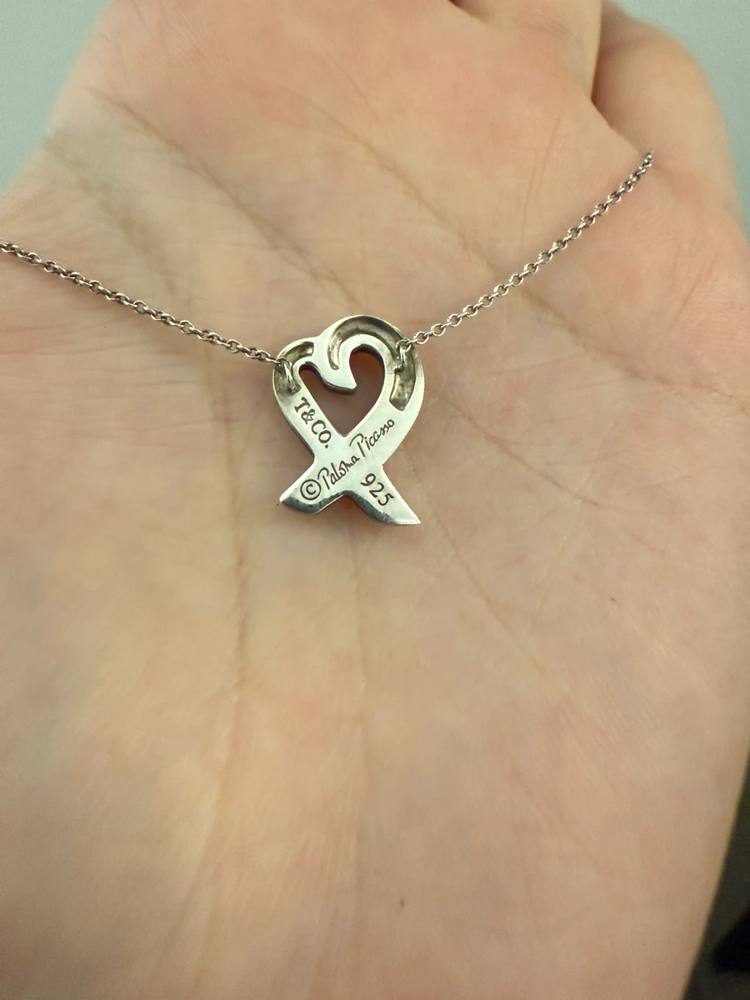 Tiffany & Co. Heart Necklace Sterling Silver - photo 2