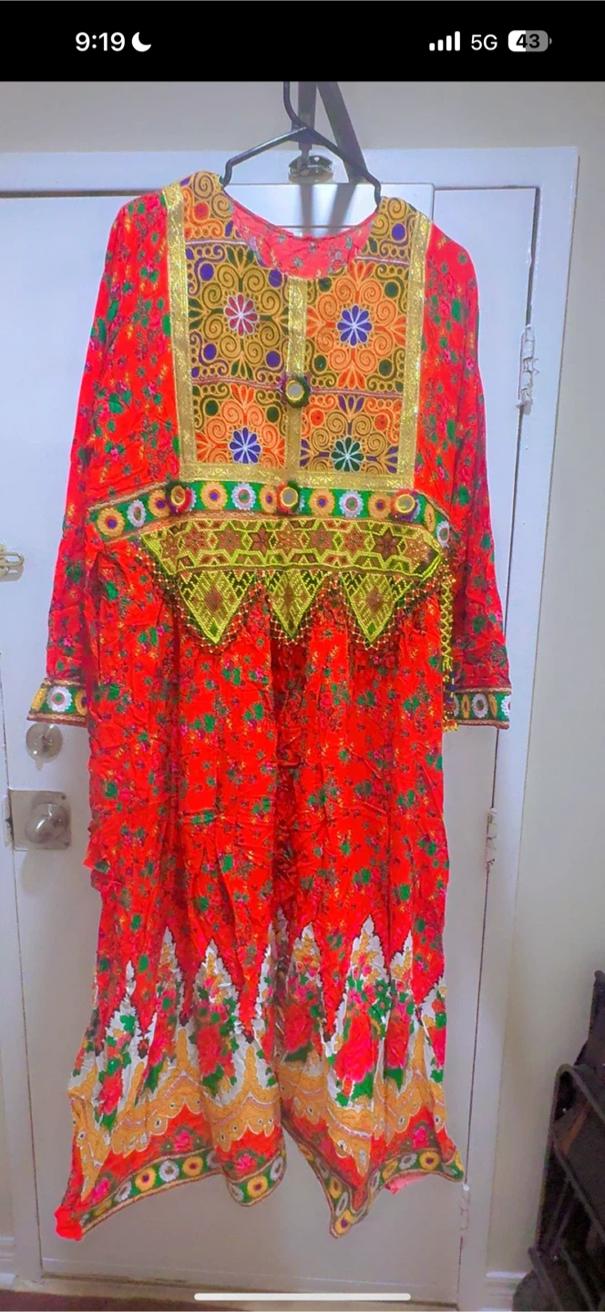 Embroidered Afghani Dress - photo 5
