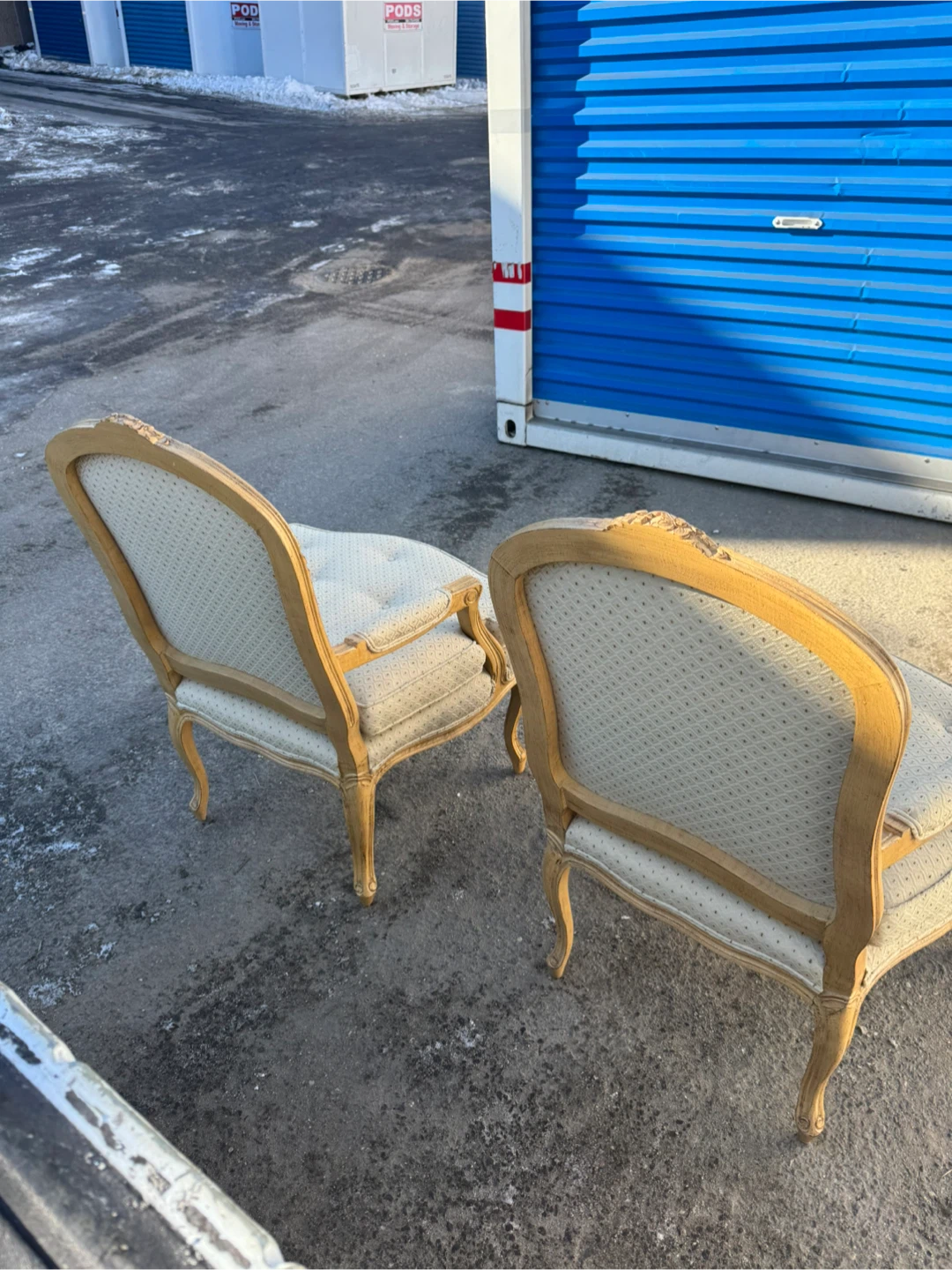 Pair of French Style Accent Chairs - photo 4