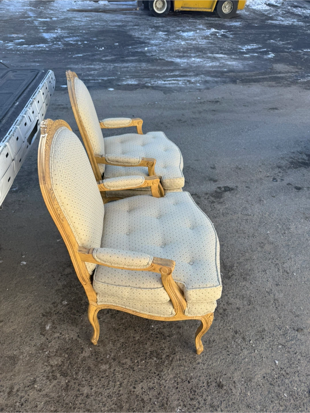 Pair of French Style Accent Chairs - photo 3