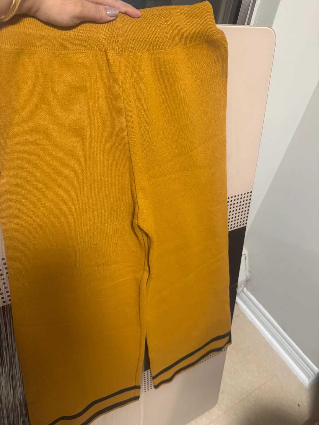 Louis Vuitton Yellow Knit Set