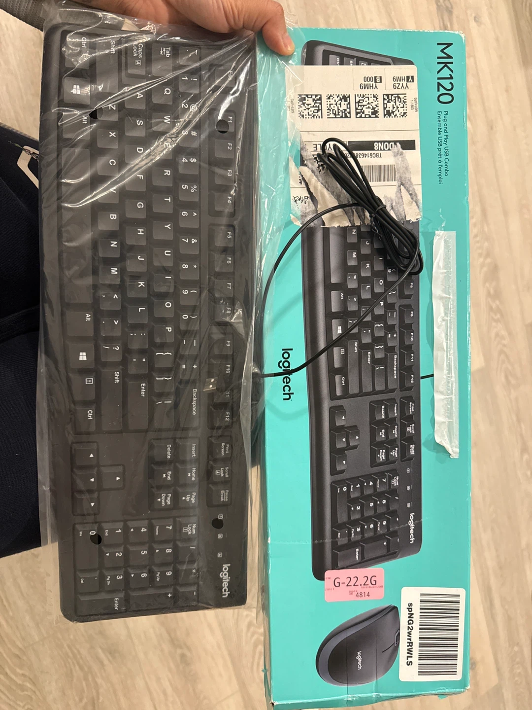 Logitech MK120 USB Keyboard