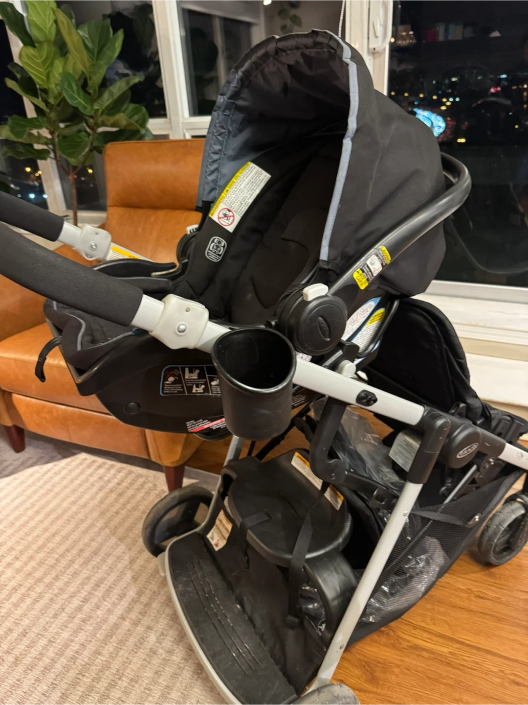 Graco Double Stroller with Car Seat - photo 3