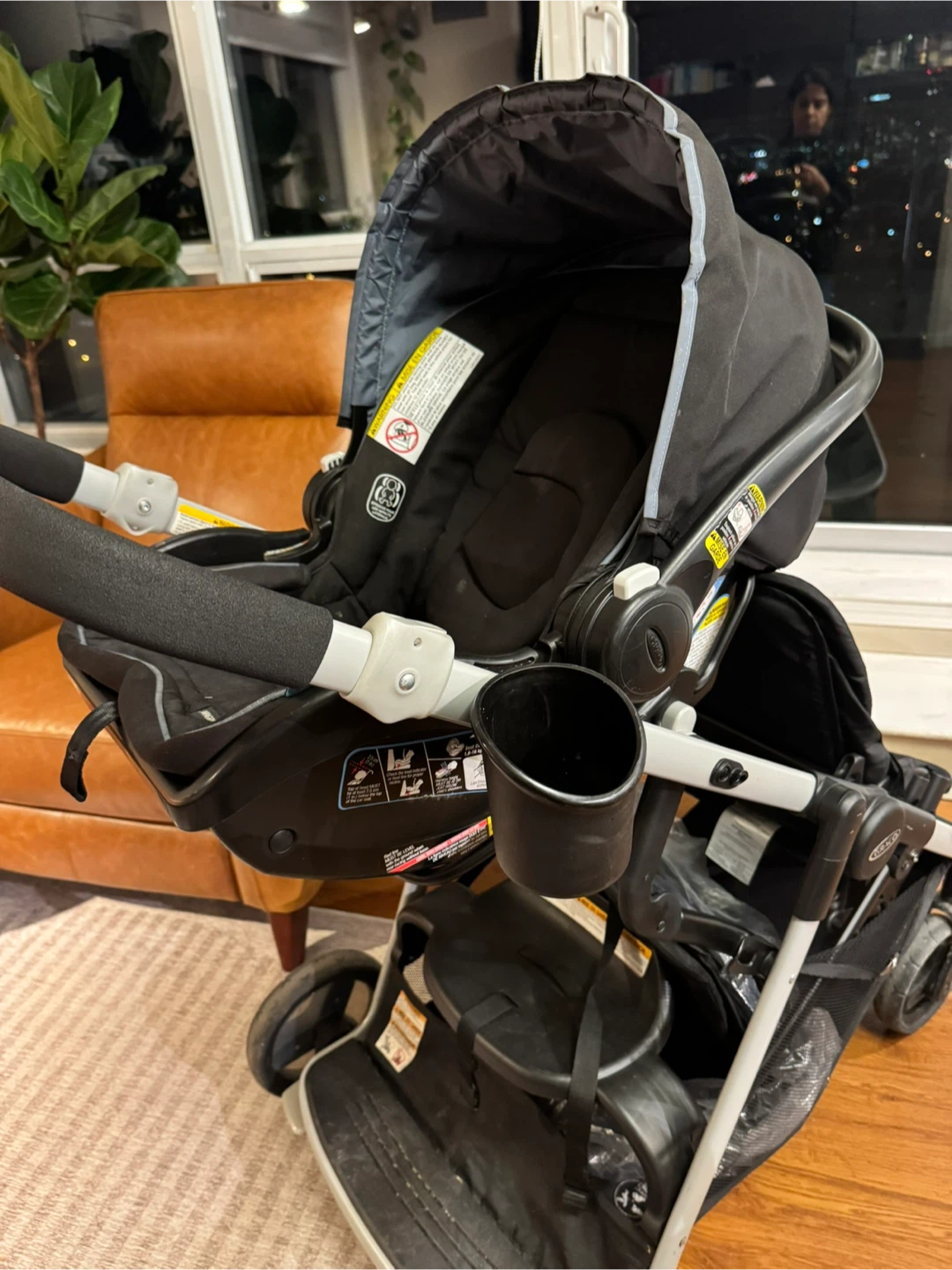 Graco Double Stroller with Car Seat - photo 4