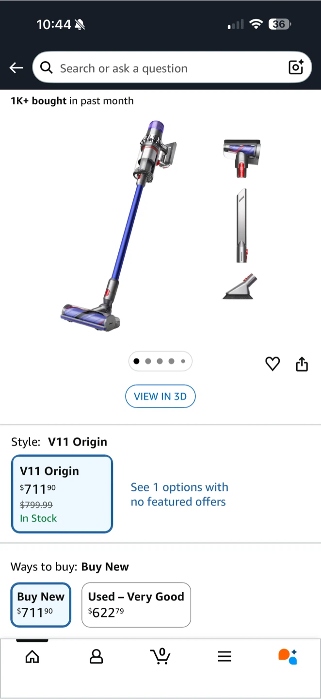 Dyson V11 Origin Cordless Vacuum Cleaner