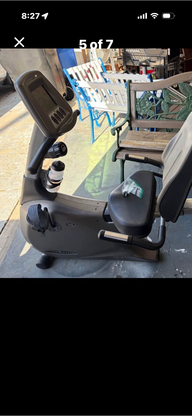 Vision Fitness R2000 Recumbent Exercise Bike - photo 5