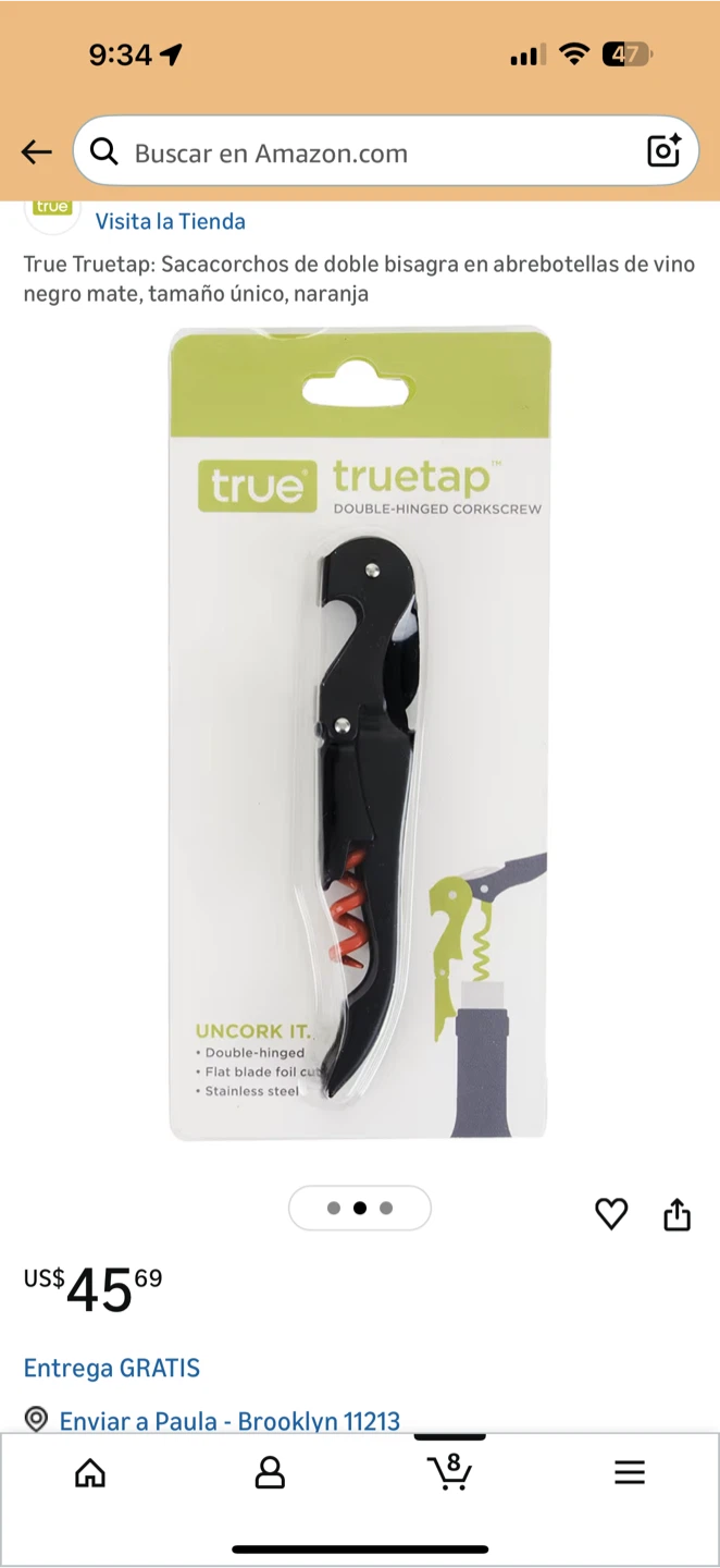 True Truetap Double-Hinged Corkscrew - photo 4
