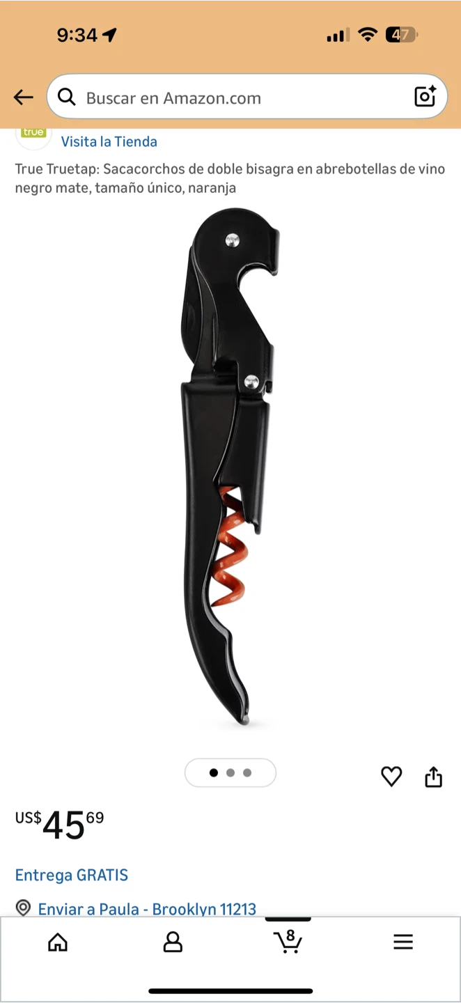 True Truetap Double-Hinged Corkscrew - photo 3