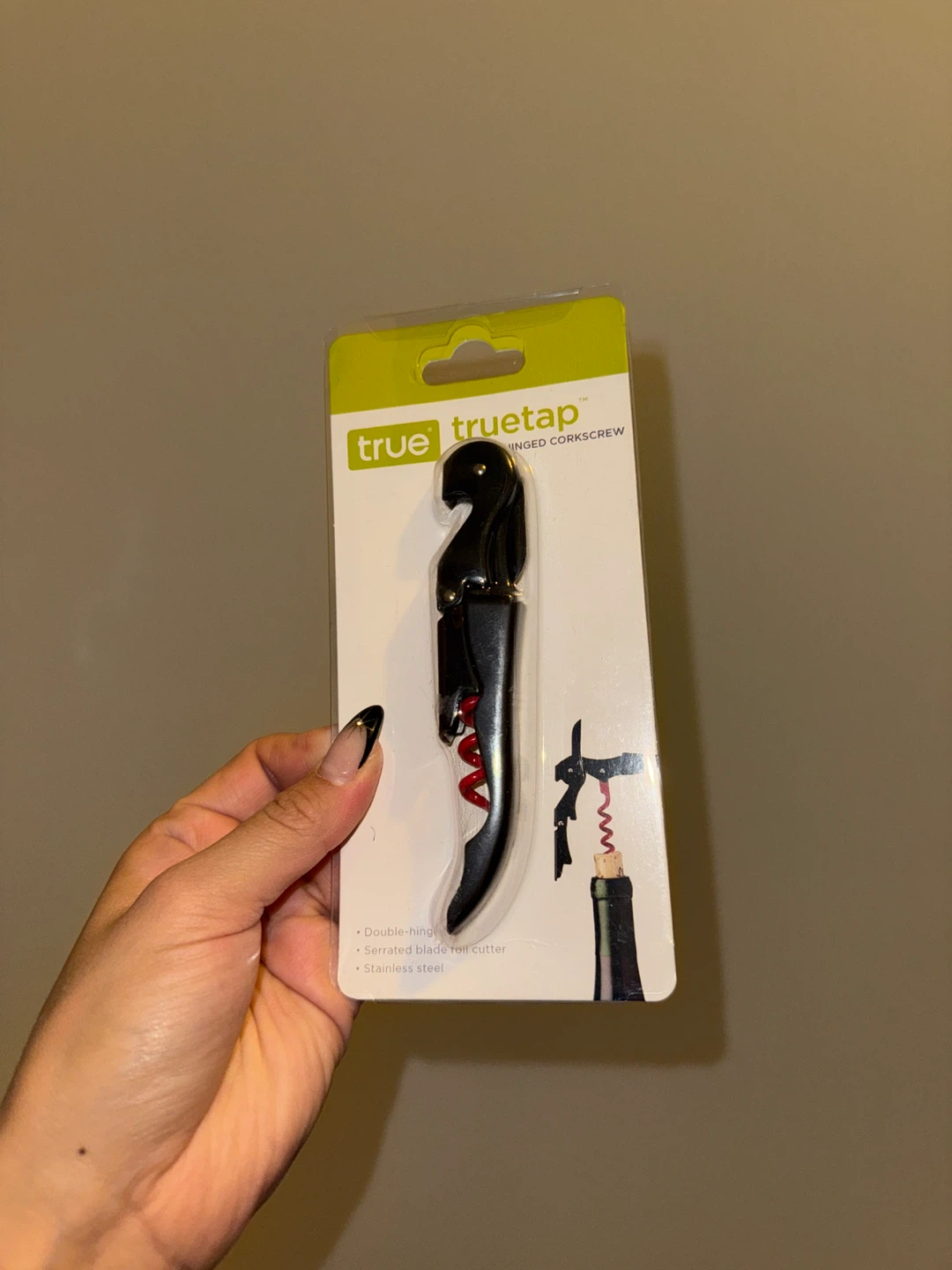 True Truetap Double-Hinged Corkscrew - photo 2