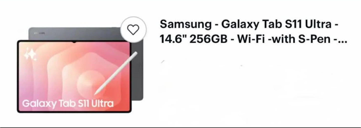 Samsung Galaxy Tab S11 Ultra 14.6" 256GB Wi-Fi with S-Pen - photo 4