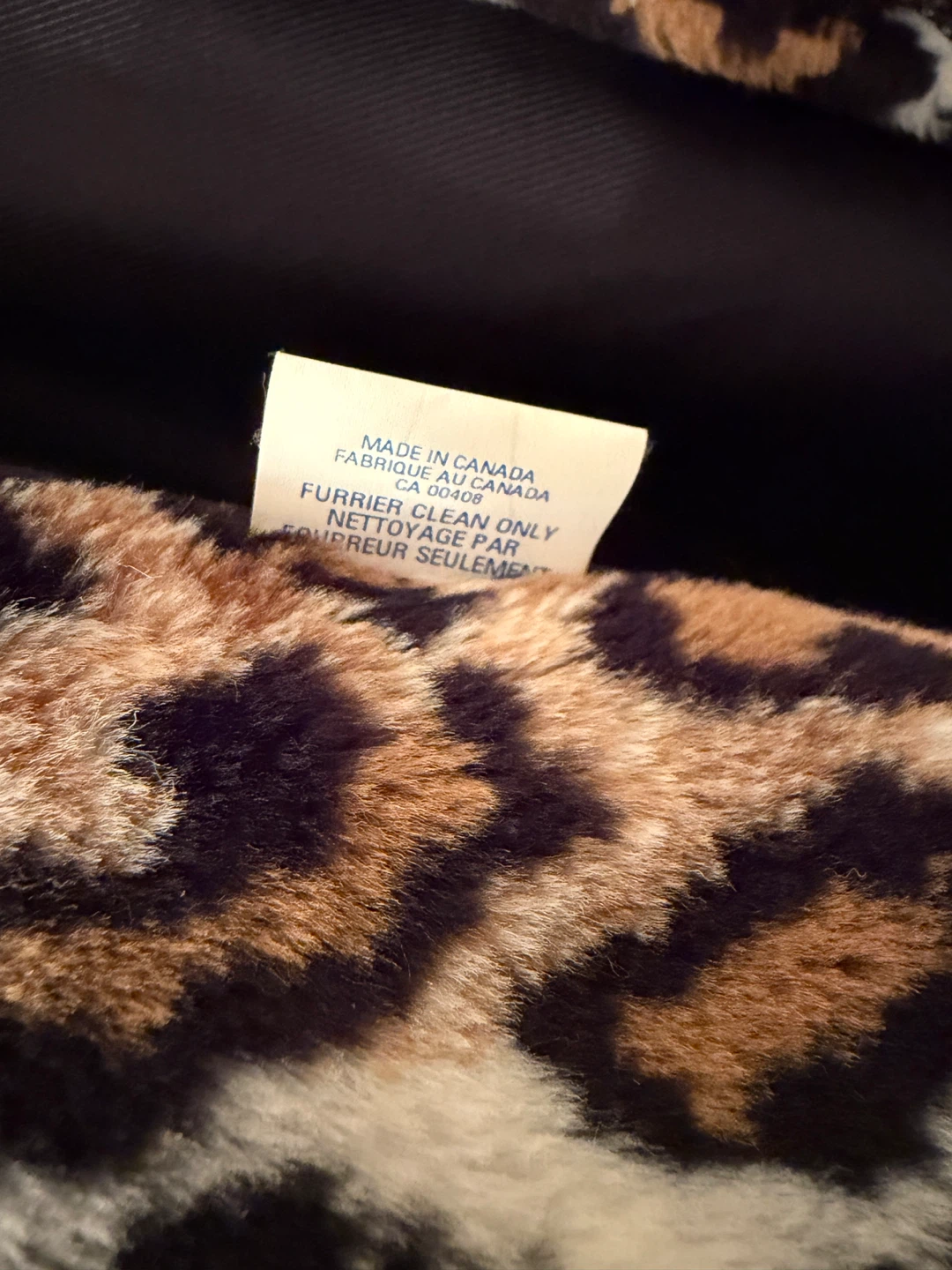 Vintage Faux Fur Leopard Print Jacket - photo 3
