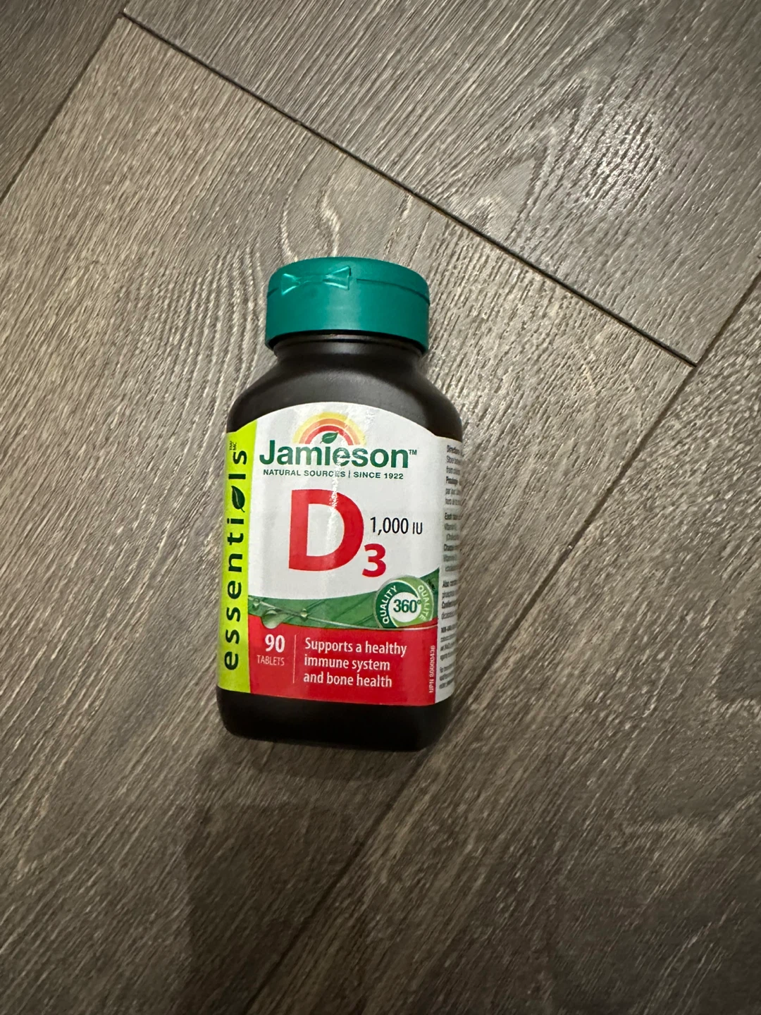 Jamieson Vitamin D3 1,000 IU Tablets - New unopened