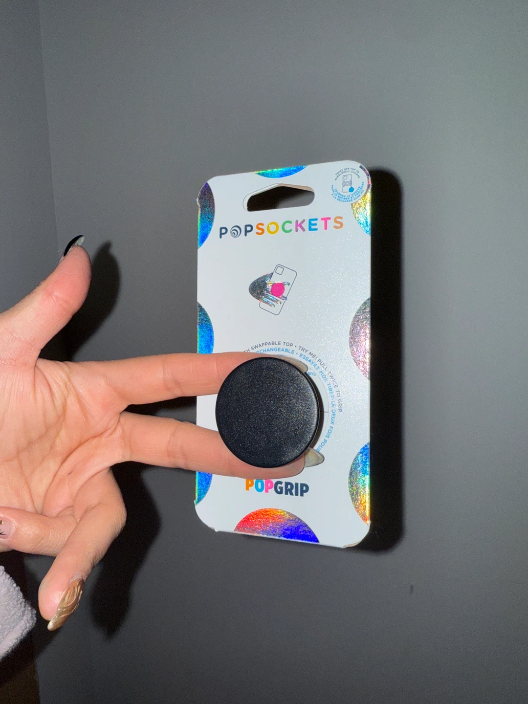 Popsockets Popgrip Black
