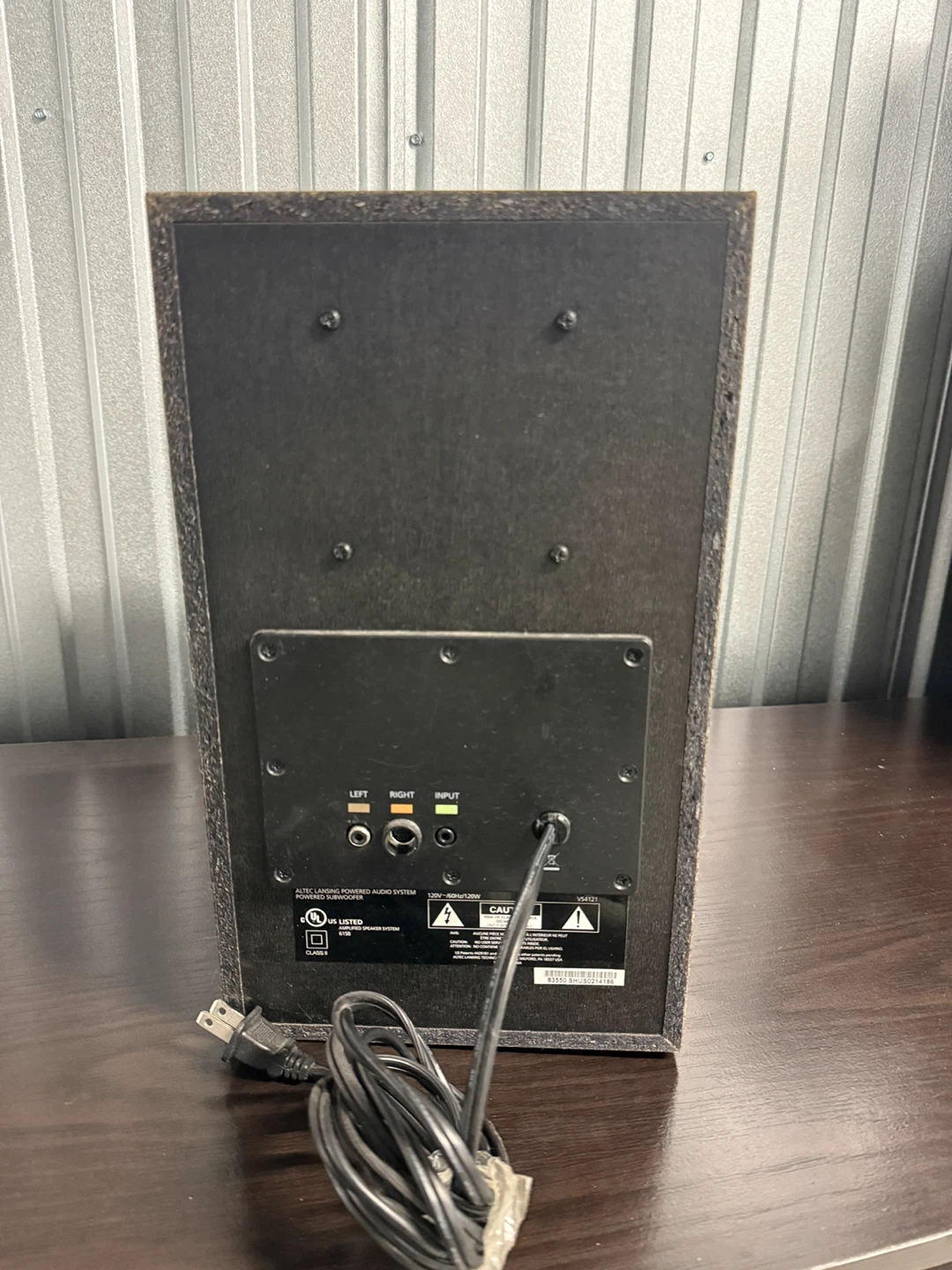 Altec Lansing Powered Audio System Subwoofer - photo 2