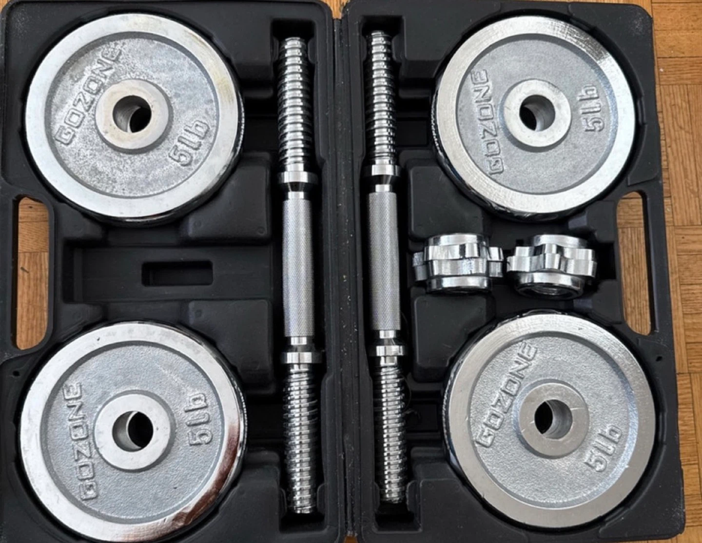 GOZONE Dumbbell Set - 20lb Total - photo 2
