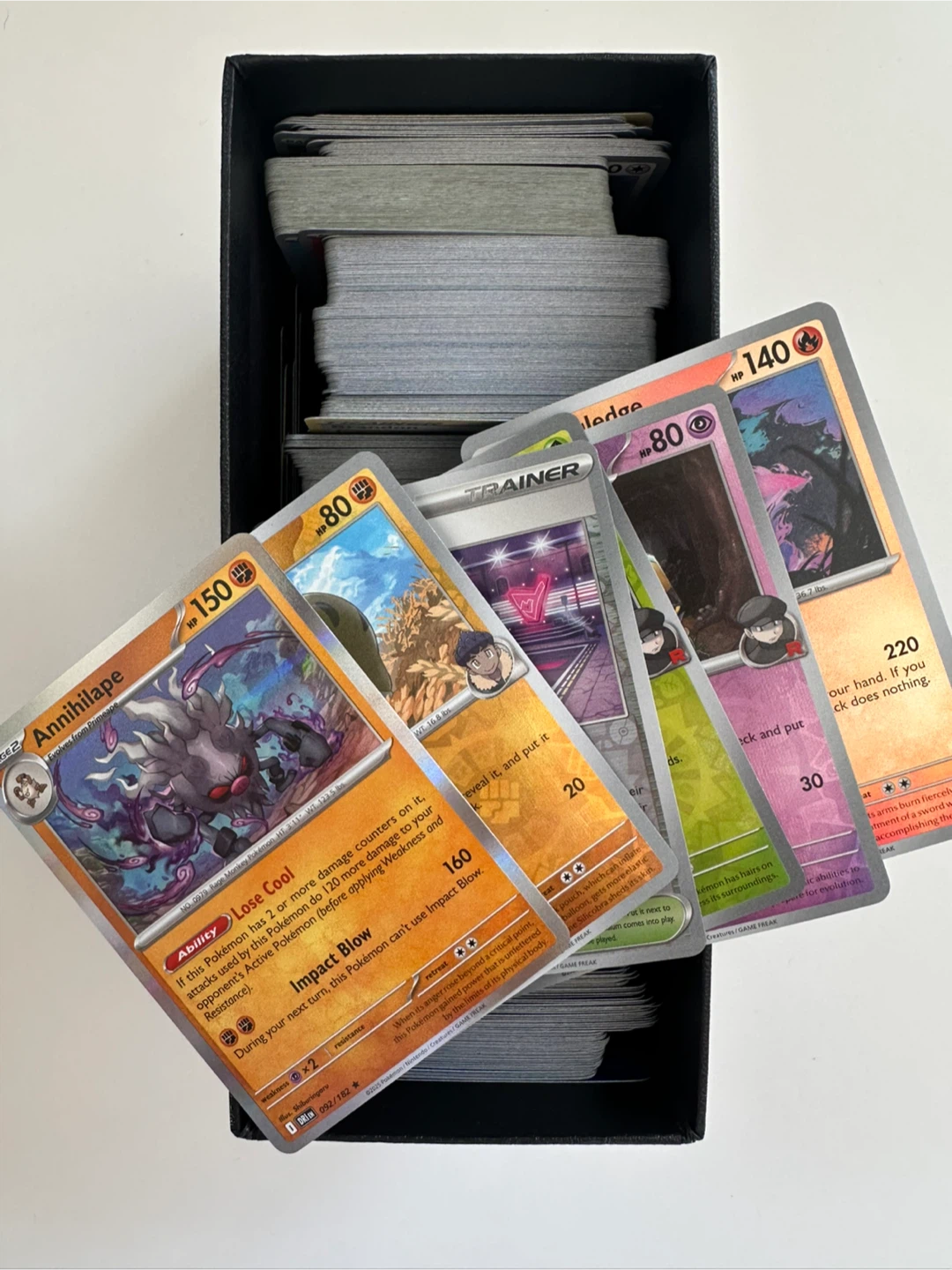 500+ Pokemon Cards (Rares, holos, reverses, etc)